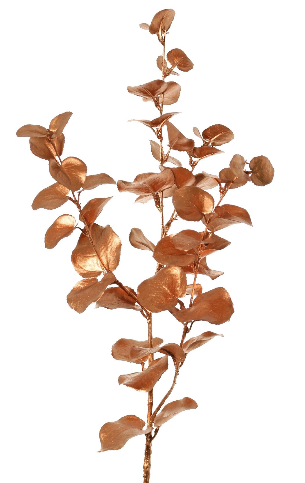 Eucalyptustak 'Light Metallic' met 52 bladeren & kunststof stam 76 cm