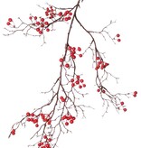 Berry branch wild, 21 clusters of berries, 100cm
