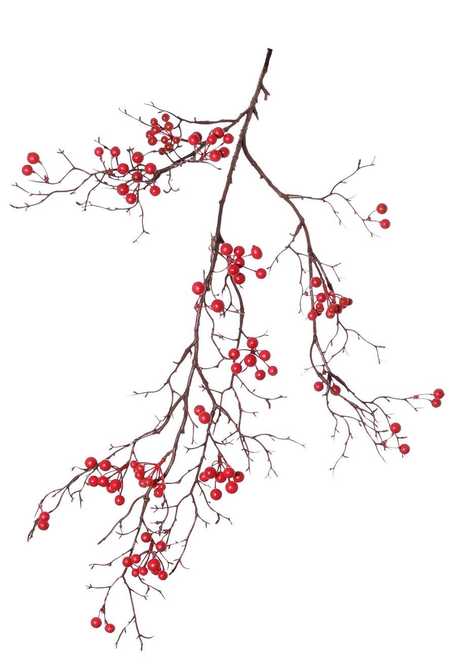 Berry branch wild, 21 clusters of berries, 100cm