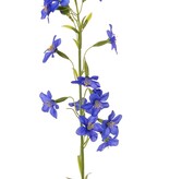 Stephanotis con 12 flores de poliéster y 5 botones florales, 65 cm