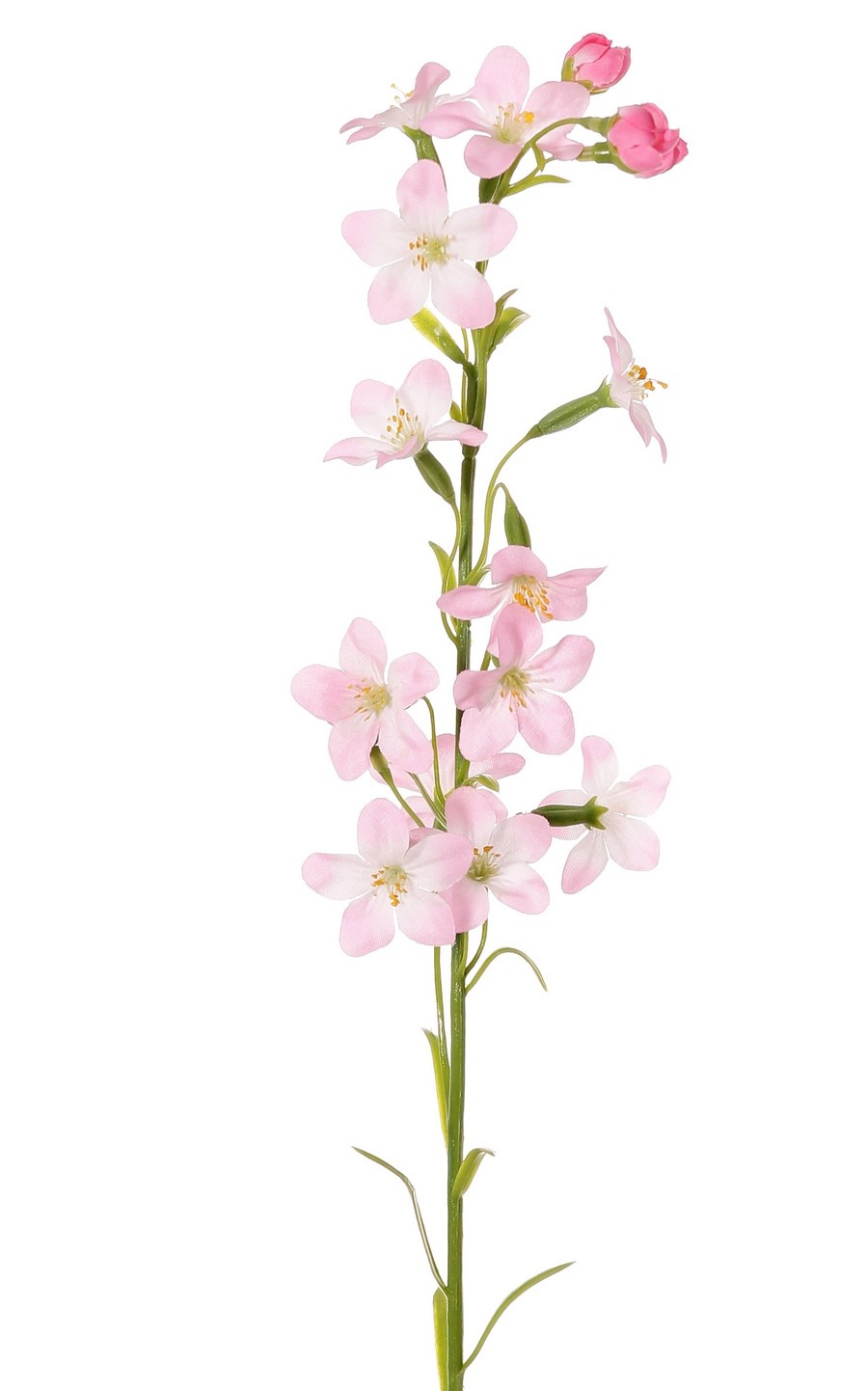 Stephanotistak (Bruidsbloem) met 12 polyester bloemen & 5 bloemknoppen, 65 cm
