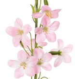 Stephanotistak (Bruidsbloem) met 12 polyester bloemen & 5 bloemknoppen, 65 cm