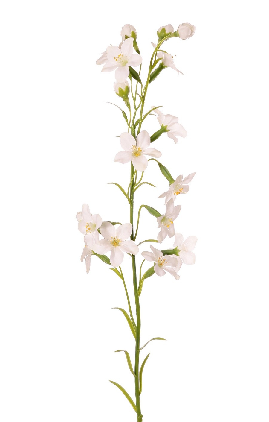 Stephanotistak (Bruidsbloem) met 12 polyester bloemen & 5 bloemknoppen, 65 cm
