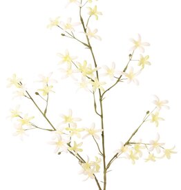 Saxifrage (saxifraga) with 41 polyester flowers, 73 cm