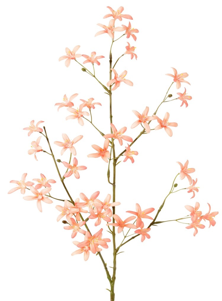 Saxifrage (saxifraga) with 41 polyester flowers, 73 cm