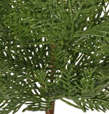 Mechón de Thuja (Árbol de la Vida) con 10 racimos de hojas, 48 cm, plástico