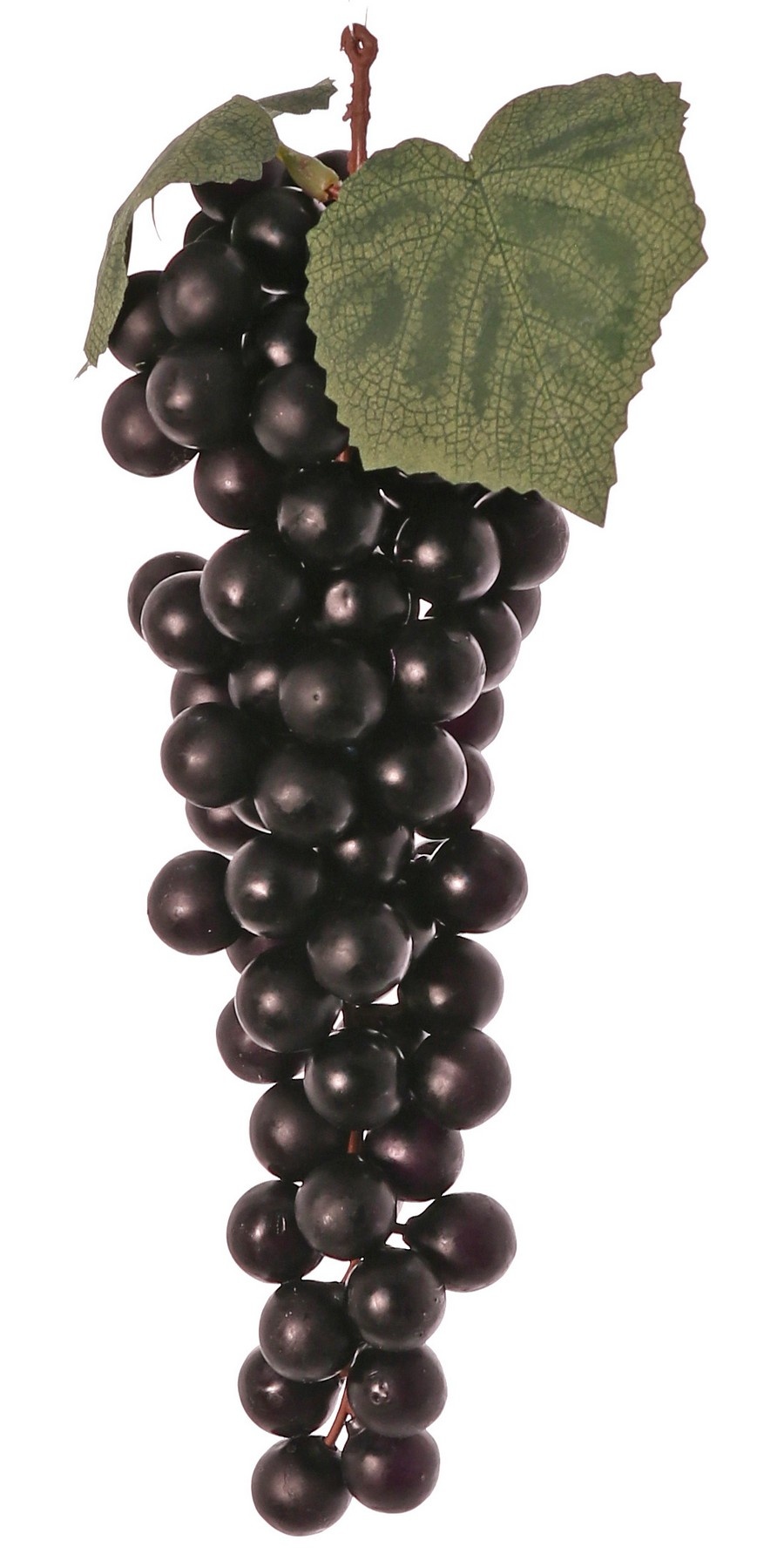 Druiventros (Vitis) met 90 druiven & 2 bladeren, 28 cm