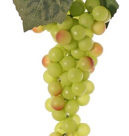 Weintrauben, 90 Stck. je Fruchtstand, mit 2 Blättern,28 cm