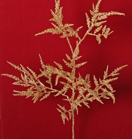 Rama Erica 'Light Metallic' con 6 ramas, plástico macizo, 80 cm