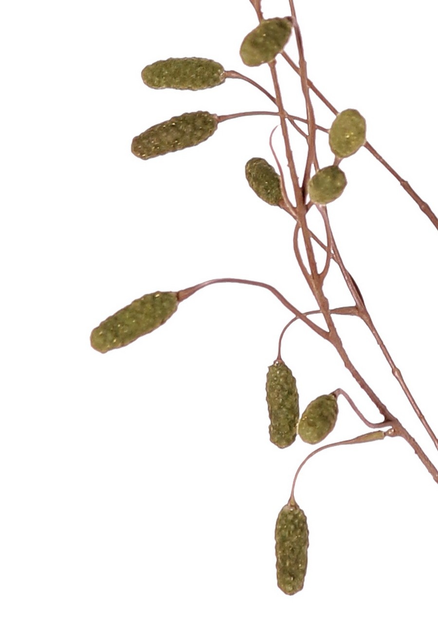 Sanguisorba - Meadow burnet with 34 flocked plastic spikes, without leaves, 100 cm