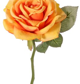 Rosa de luxe "Fleuri", Ø 12cm, 5 hojas, 30cm