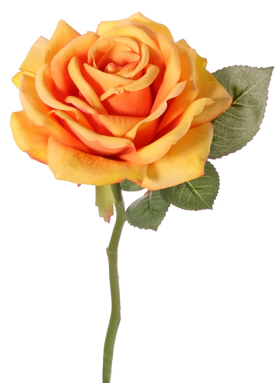 Rose de luxe "Fleuri", Ø 12cm, 5 Blätter, 30cm