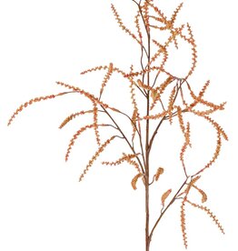 Tamarisken (Tamarix) Knospenzweig, 5 Zweige mit 43 Knospenbündeln, Vollplastik, 100 cm