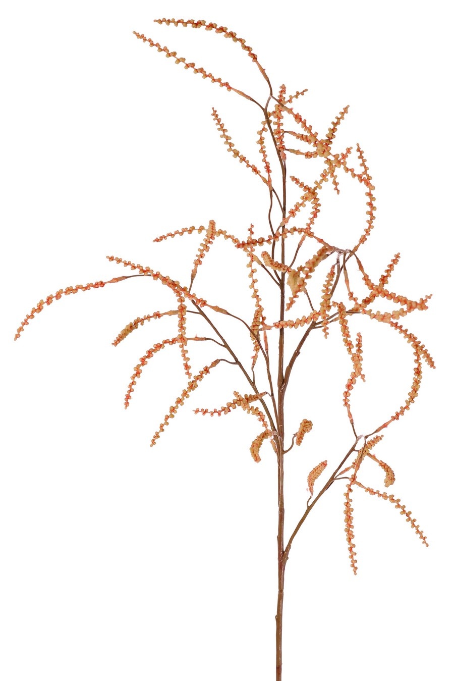 Rama de yemas de tamarisco (Tamarix), 5 ramas con 43 haces de yemas, completamente de plástico, 100 cm