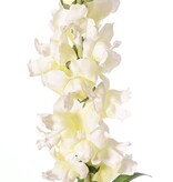 Leeuwenbek (Antirrhinum) XL met 17 polyester bloemen, 16 geflockte knoppen & 8 bladeren, 93 cm