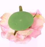 Rosehead (Rose) offen, "Floating Flora", x11petals, Ø 15cm, foam base