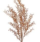 Artemisia-Knospenzweig 'Warm Fall', 5-fach verzweigt, mit 39 Kunststoffknospenbündeln, 80 cm