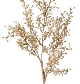 Rama de Artemisia 'Warm Fall' de 5 ramas, con 39 manojos de yemas de plástico, 80 cm