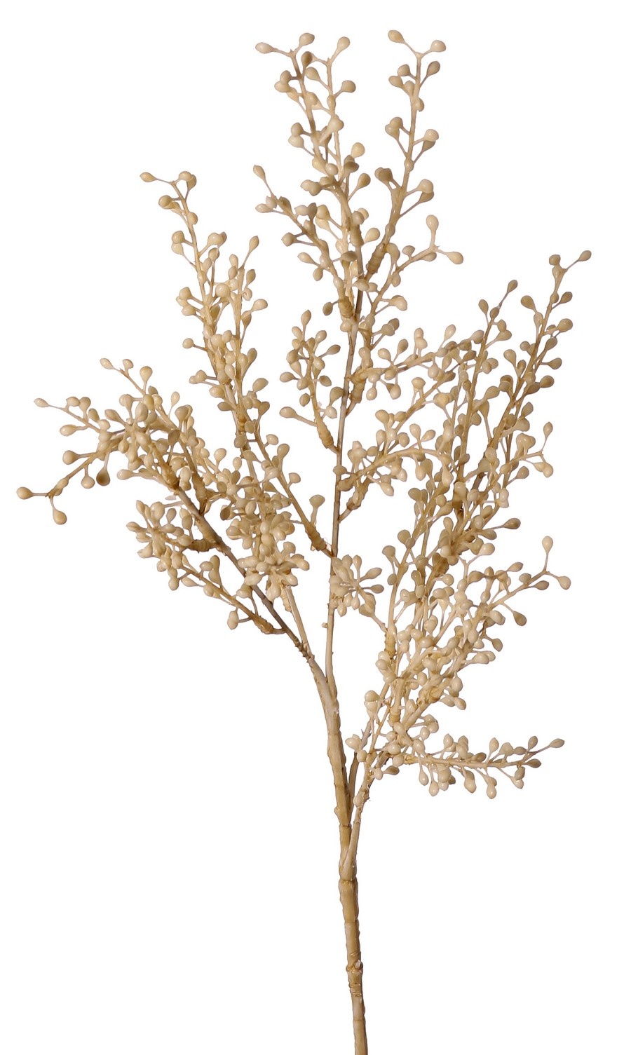 Artemisia-Knospenzweig 'Warm Fall', 5-fach verzweigt, mit 39 Kunststoffknospenbündeln, 80 cm