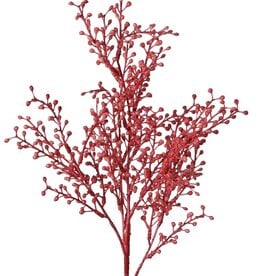 Artemisia-Knospenzweig 'Warm Fall', 5-fach verzweigt, mit 39 Kunststoffknospenbündeln, 80 cm