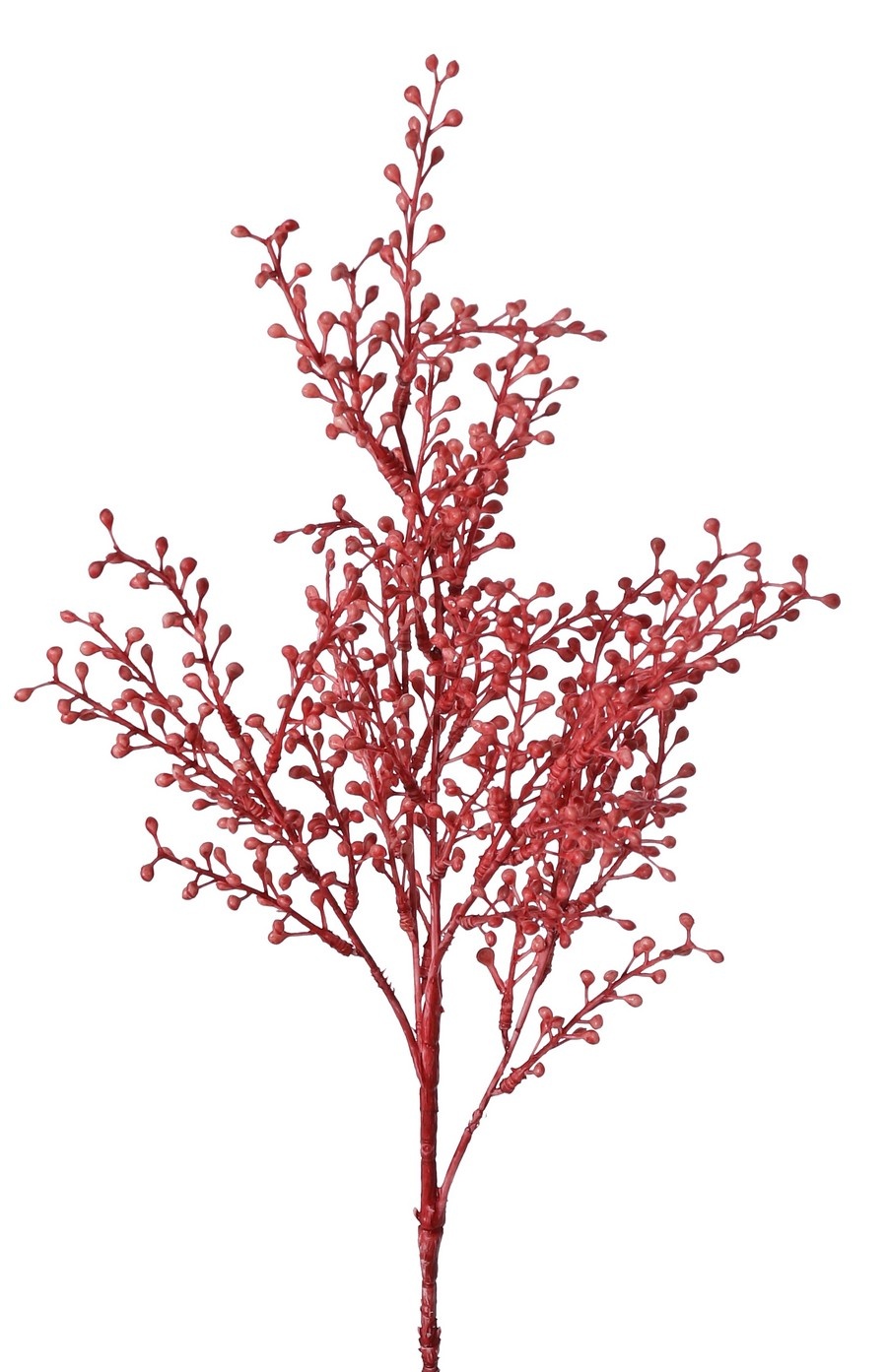 Artemisia-Knospenzweig 'Warm Fall', 5-fach verzweigt, mit 39 Kunststoffknospenbündeln, 80 cm
