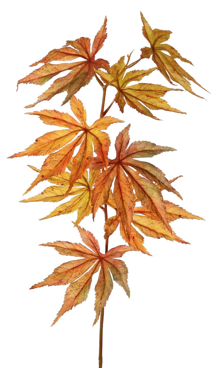 Acer Branch (Japanese) with 8 polyester leaves, 5xL/ 3x M, 80 cm