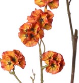 Scabiosa with 21 polyester seed capsules, Ø 3 cm, without leaves, 90 cm