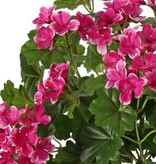 Oostenrijkse geranium (Pelargonium) 40cm, met 92 blad & 108 bloemen & knoppen, by MK!, UVsafe  -