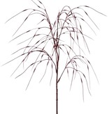 Hierba ornamental 'Stipa', 7 racimos con hojas, 78 cm, artículo de plástico