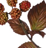 Bramentak 'Warm Fall' 3x vertakt met 20 bramen & 10 plastic bladeren