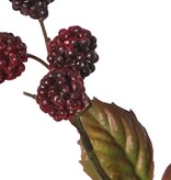 Bramentak 'Warm Fall' 3x vertakt met 20 bramen & 10 plastic bladeren