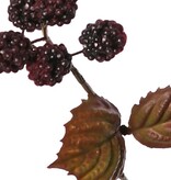 Bramentak 'Warm Fall' 3x vertakt met 20 bramen & 10 plastic bladeren