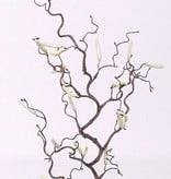 kuenstlicher Haselnusszweig mit 20 Kaetzchen, 66 cm