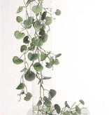 Dichondra "Silver Falls" künstliche Hängepflanze mit 72 Blättern, 116 cm