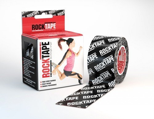 Rocktape Rocktape Kinesiology Tape 5cmx5m Black Logo