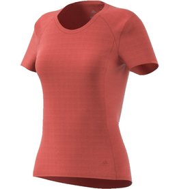 Adidas Adidas Womens FR Supernova SS Tee (Trace Scarlet S18)