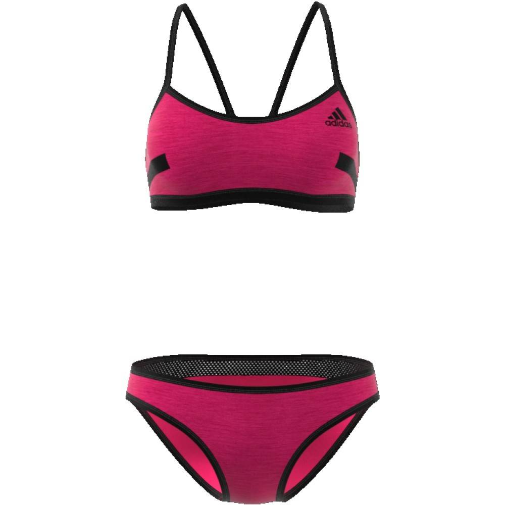 Adidas Adidas Womens BV Bikini Solid (Shock Pink)