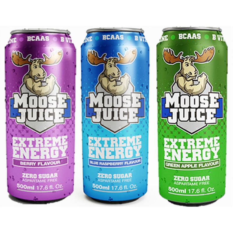 muscle moose Muscle Moose - Moose Juice Energy Drink Can 500ml