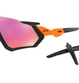 Oakley Oakley Flight Jacket - Matte Black/Prizm Trail