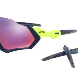 Oakley Oakley Flight Jacket - Matte Navy/Prizm Road