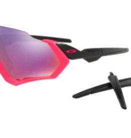 Oakley Oakley Flight Jacket - Neon Pink/Prizm Road