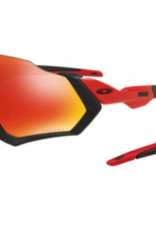 Oakley Oakley Flight Jacket - Black/Prizm Ruby Polarized