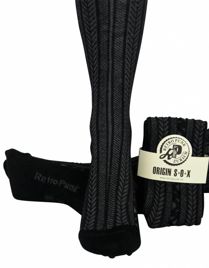 Retro Punk Retro SOX  Schwarz