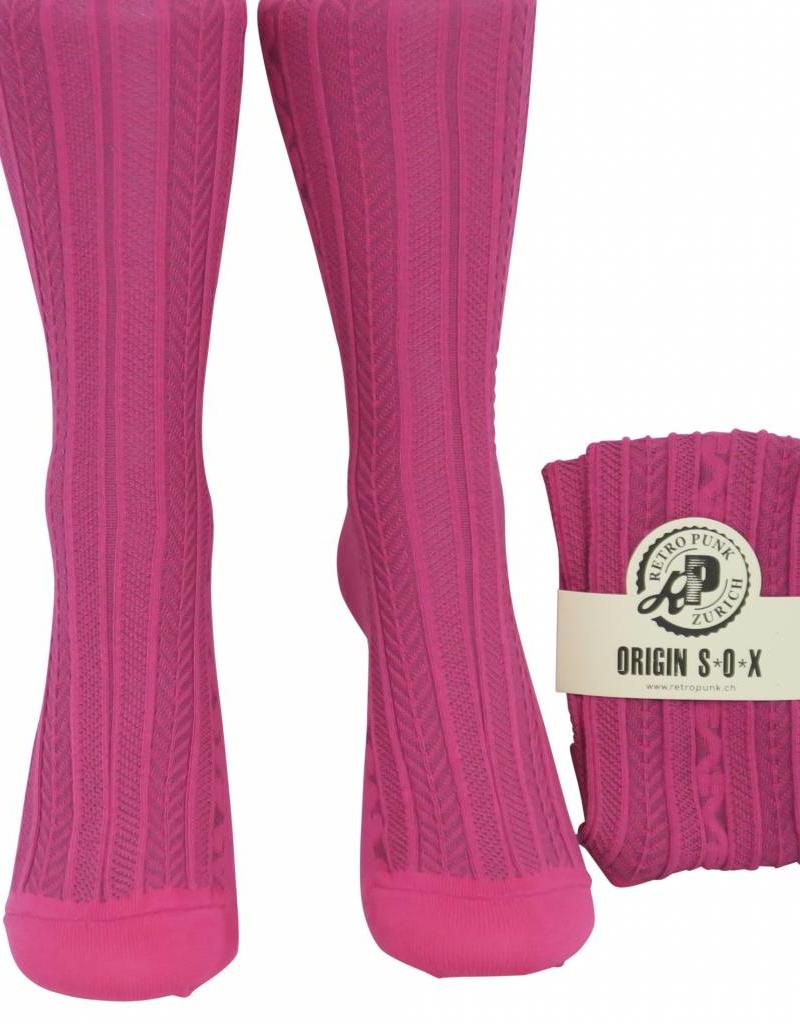 Retro Punk Retro SOX    Pink