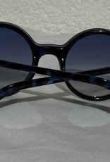 Retro Punk Sonnenbrille blau
