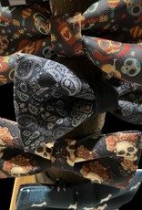 Retro Punk RetroPunk Fliege Skull Roses