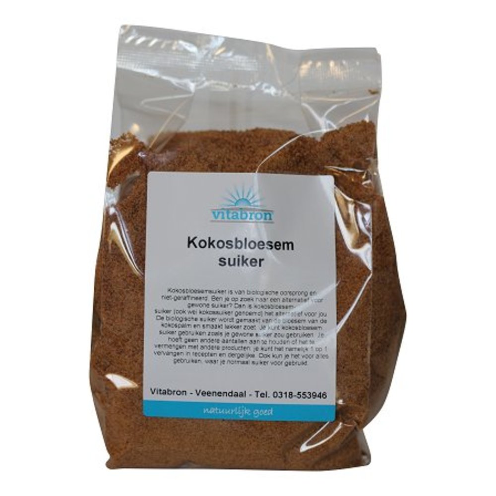 Vitabron Kokosbloesemsuiker - Natuurlijk Zoetmiddel Vitabron Kokosbloesemsuiker - Natuurlijk Zoetmiddel