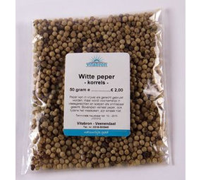  Vitabron Peperkorrels wit - 50 gram