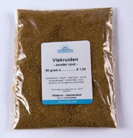 Vitabron Viskruiden zonder zout Vitabron Viskruiden zonder zout