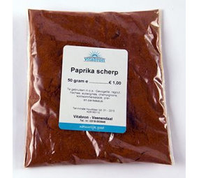  Vitabron Paprika scherp - 60 gram